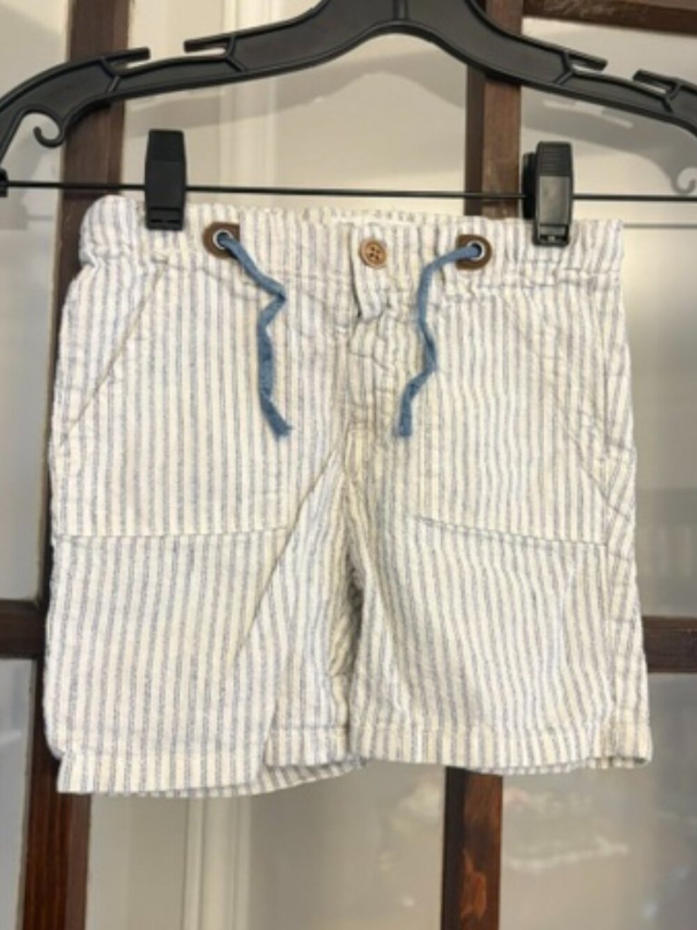 Zara Baby Boy Striped Shorts, Size 3/4